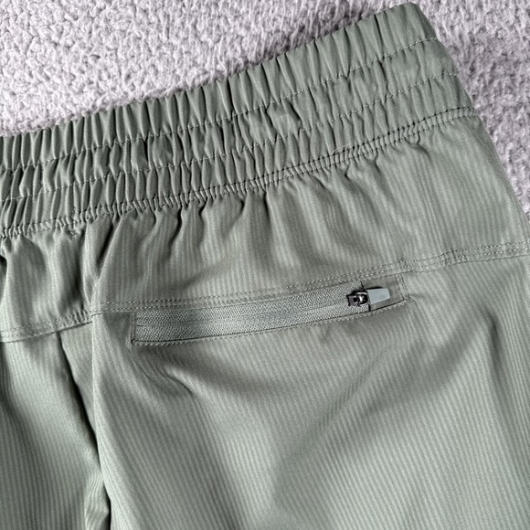 Eddie Bauer Pants Womens L Stripe Track Jogger Ankle Pull On Stretch Green - Picture 11 of 16